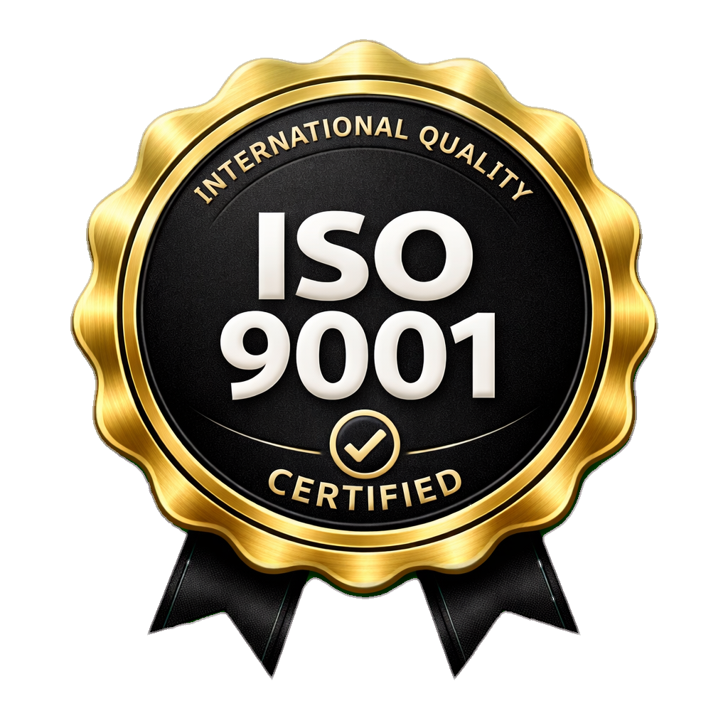 Our Services iso 9001 ribbon E7Ua